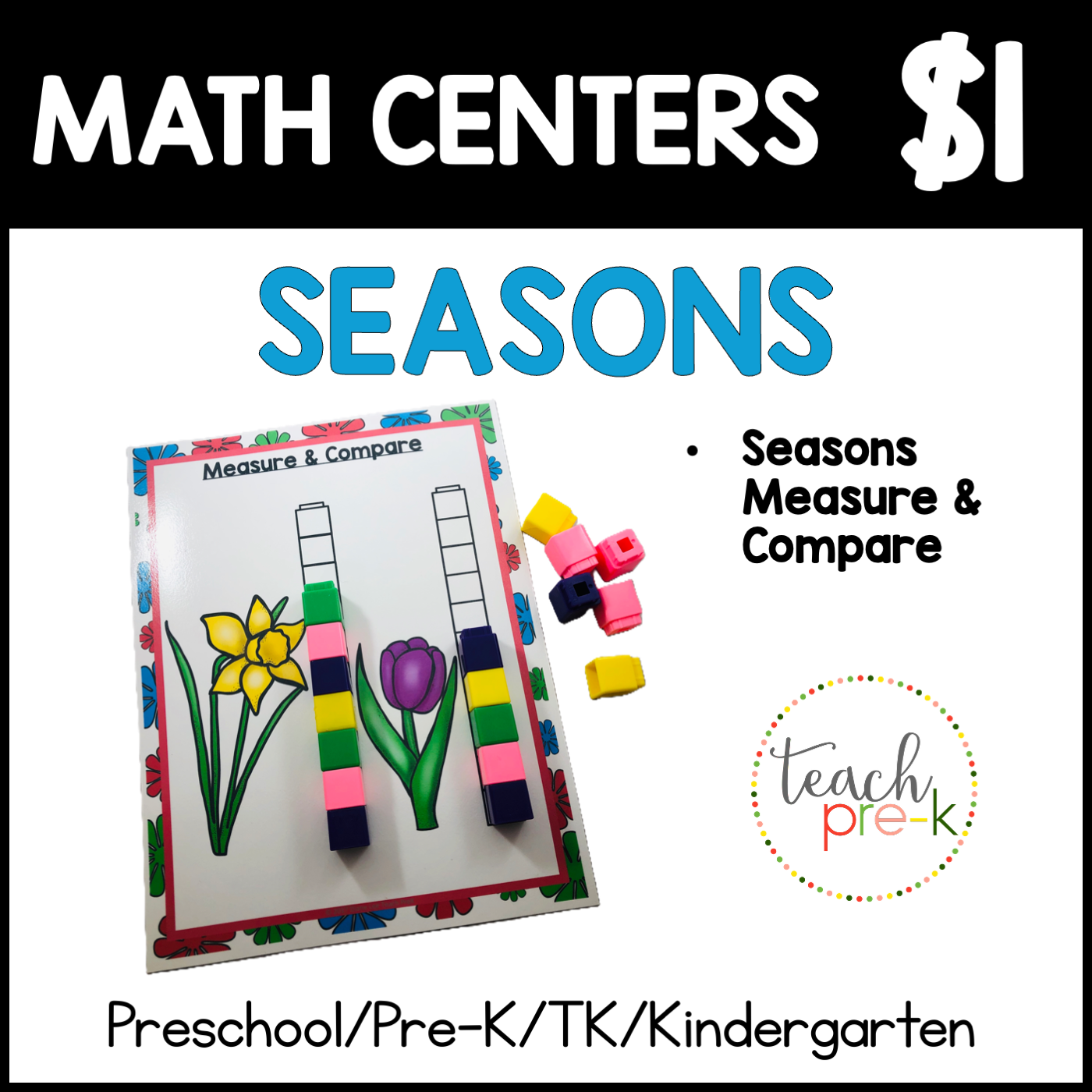 Seasons Math Centers/Measure & Compare