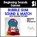 Alphabet Resources/Bubble Gum Sound & Match With Shadow Pictures