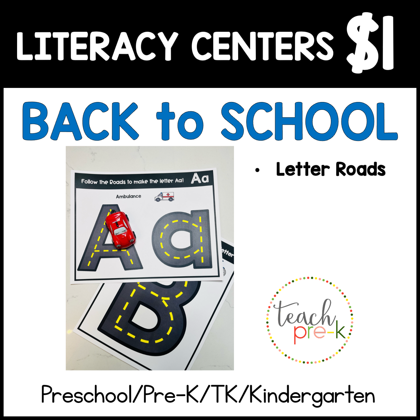 BTS Literacy Centers/Letter Roads
