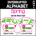 Spring Interrupted Alphabet