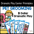 Pet Grooming Dramatic Play Set