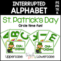 St. Patrick's Day Interrupted Alphabet