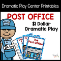 Post Office Dramatic Play Set