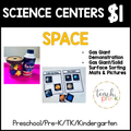 Space Science Centers/Gas Giant Demonstration, & Gas Giant, Solid Surface Planet Sorting Activity
