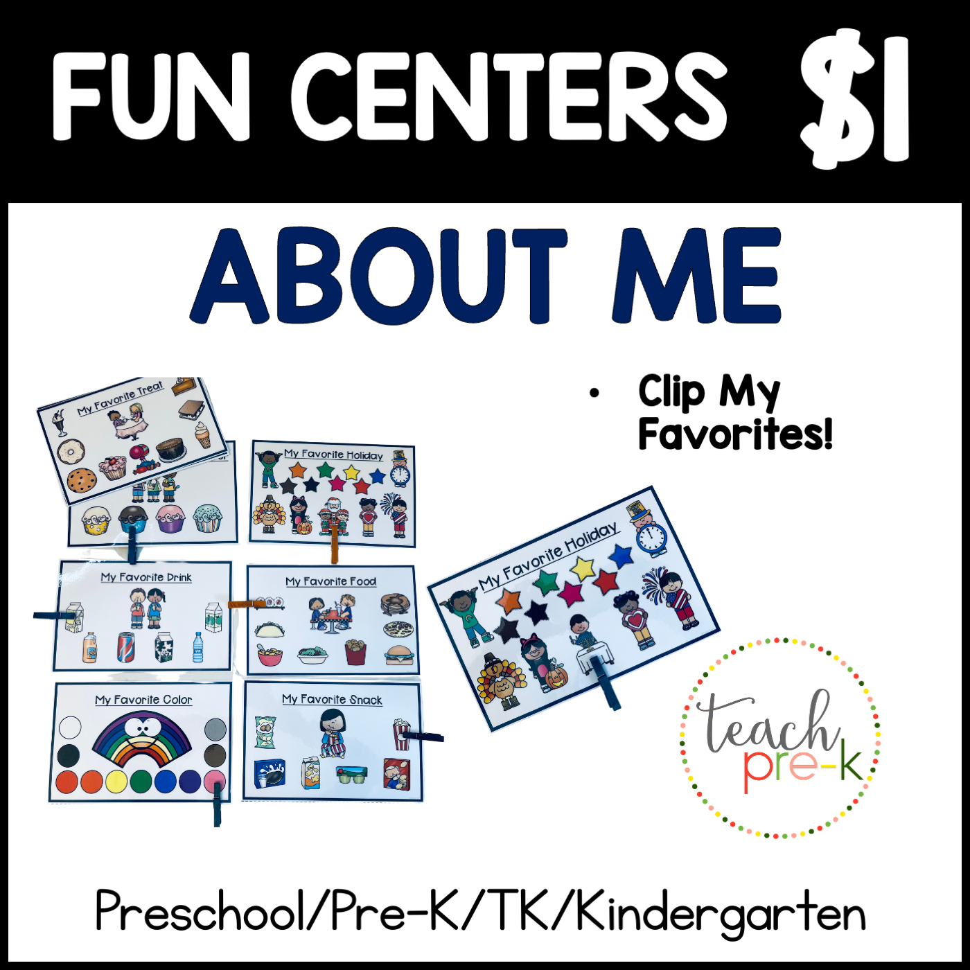 About Me Fun Center/Clip Your Favorites