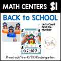 BTS Math Centers/Let's Count & Find & Form the Number