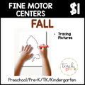 Fall Fine Motor Centers/Tracing Pictures