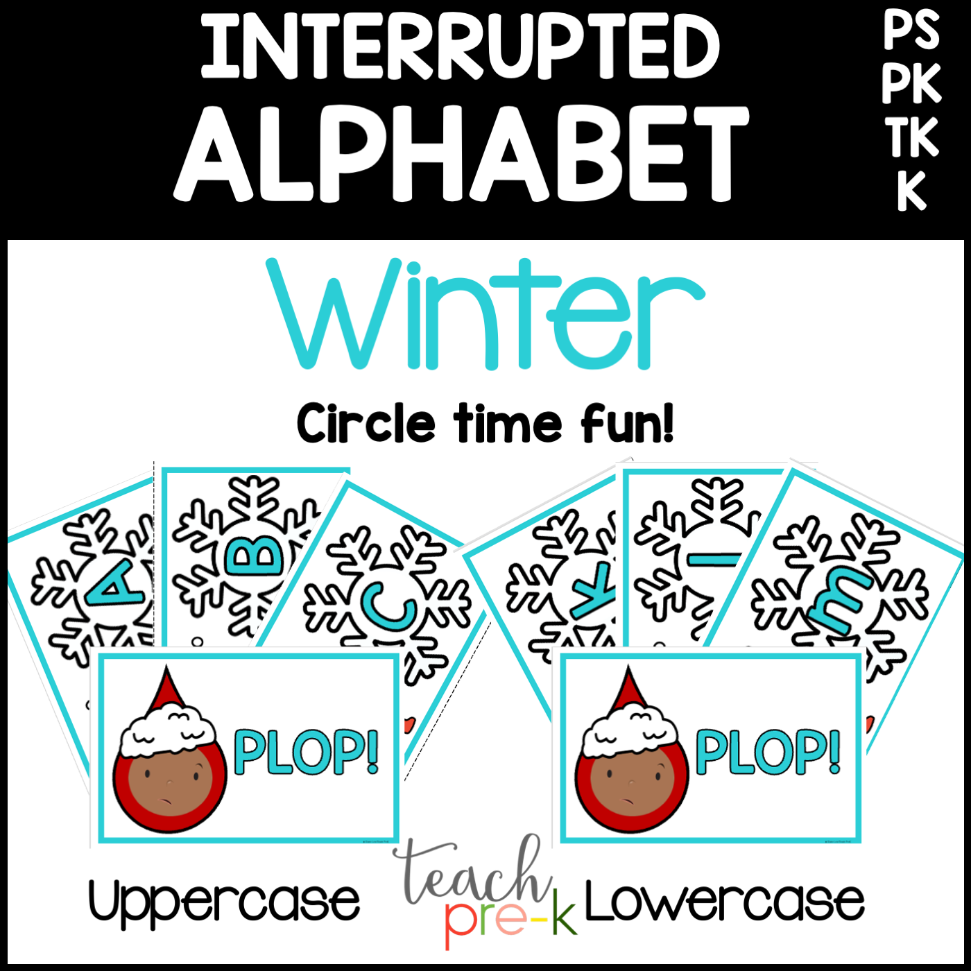 Winter Interrupted Alphabet
