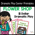 Flower Shop Dramatic Play Set