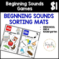 Alphabet Resources/Beginning Sounds Sorting Mats