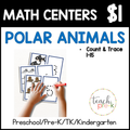 Polar Animals Math Centers/Count & Trace