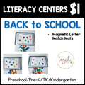BTS Literacy Centers/Magnetic Letter Match