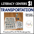 Transportation Literacy Centers/Find & Dot the Letters