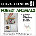 Forest Animals Literacy Centers/Scaredy Squirrel: What Belongs in the Emergency Kit?