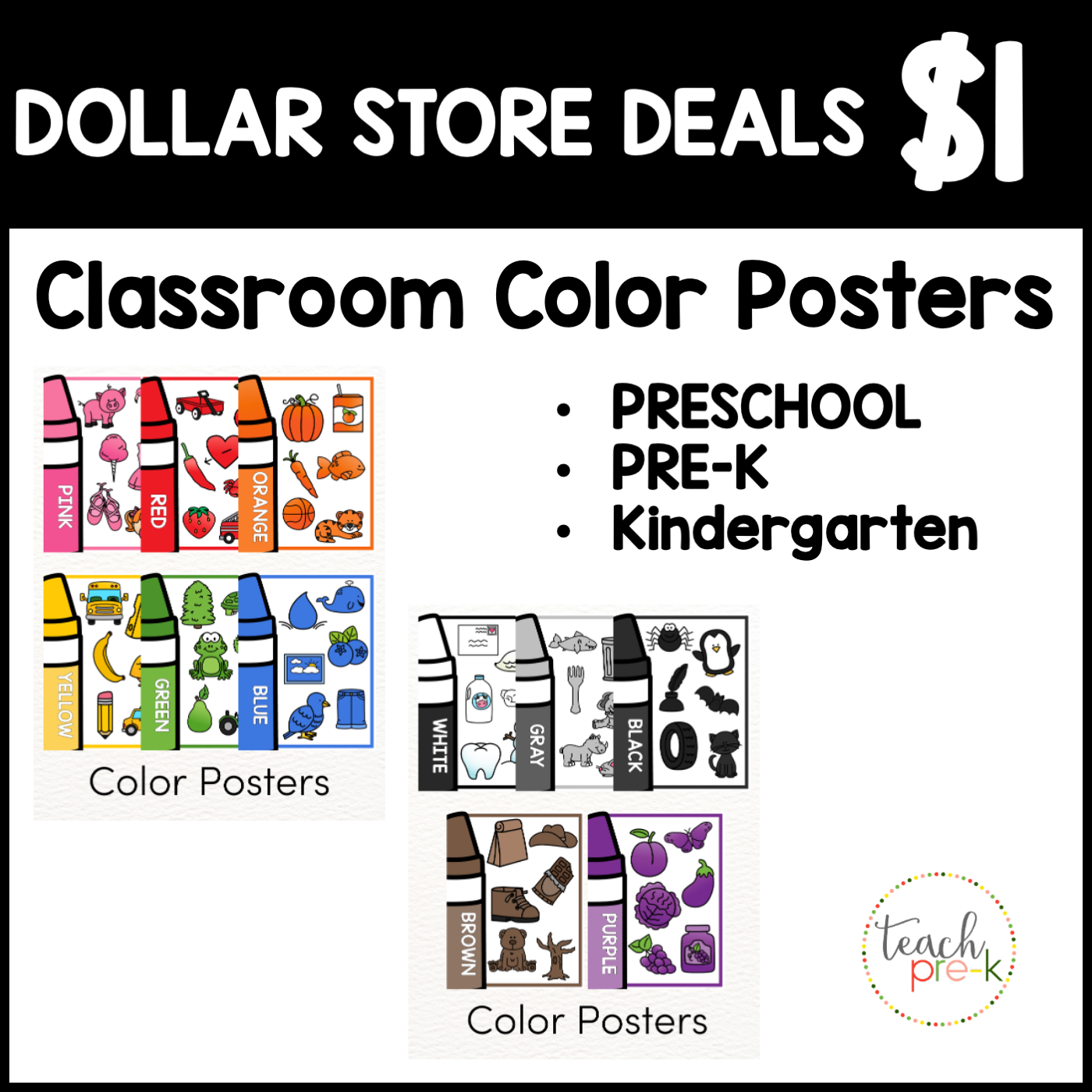 Classroom Color Posters
