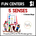 5 Senses Fun Centers/Bingo Game