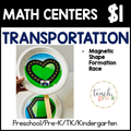 Transportation Math Centers/Magnetic Shape Roads!