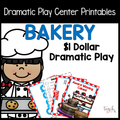 Bakery Dramatic Play Set