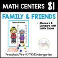 Family & Friends Math Centers/Measure the Friends & Family