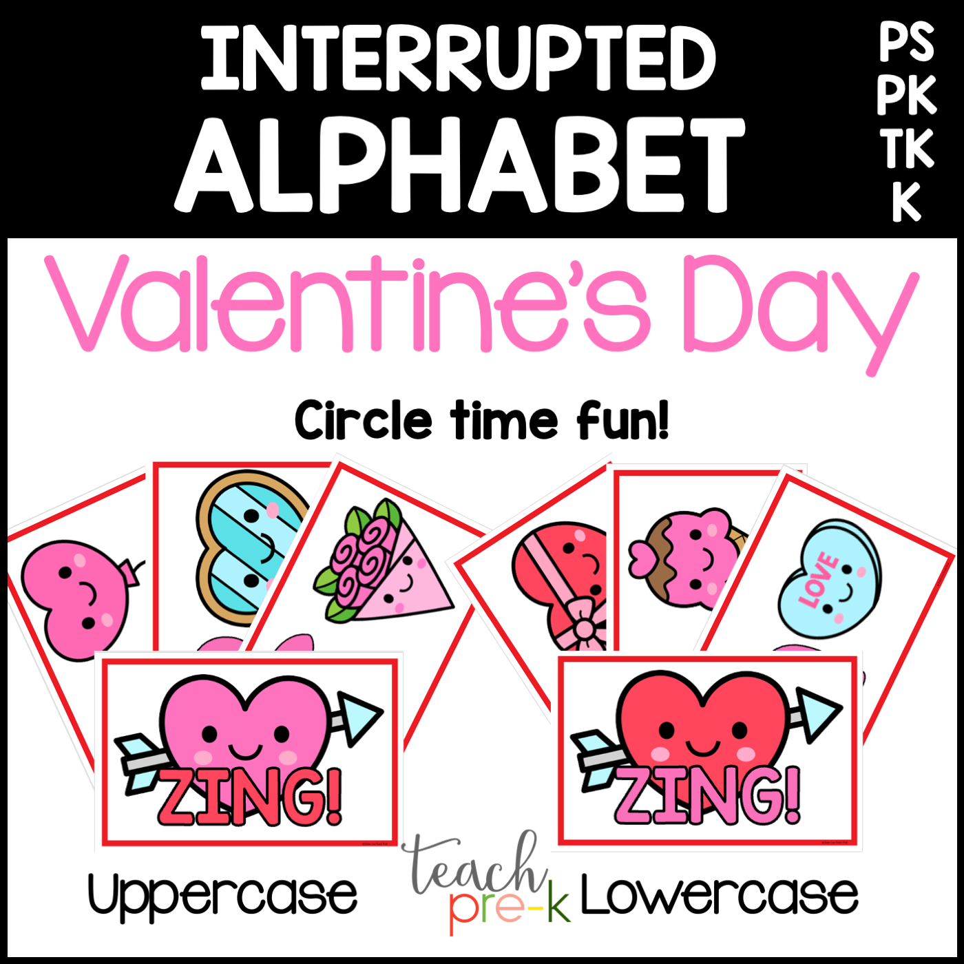 Valentine's Day Interrupted Alphabet