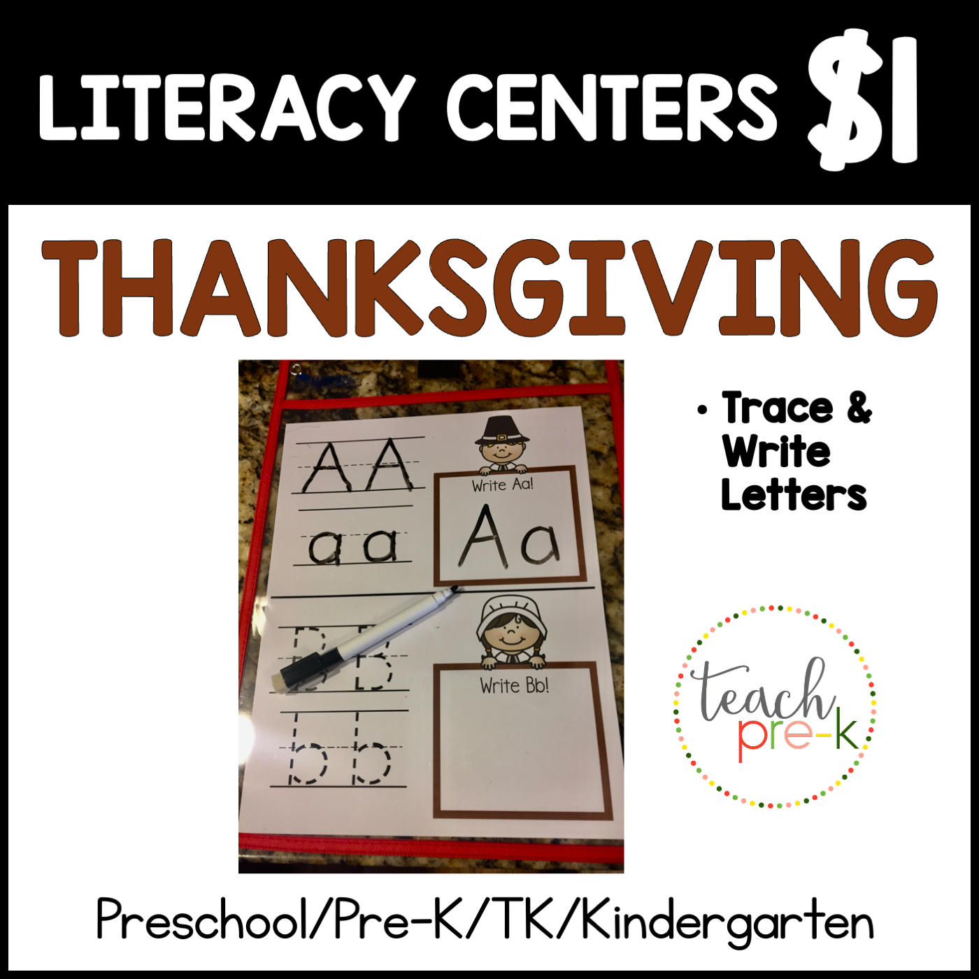 Thanksgiving Literacy Centers/Vocabulary Memory Matching, & Foldable Coloring Book