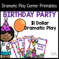 Birthday Party Dramatic Play Set