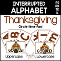 Thanksgiving Interrupted Alphabet