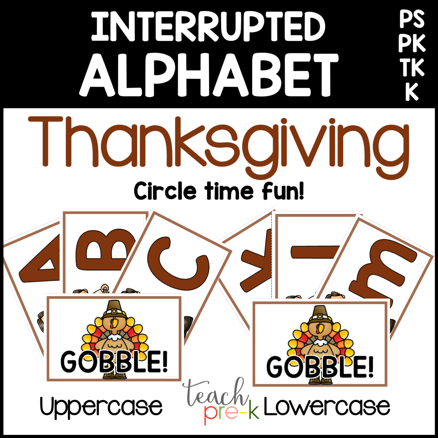 Thanksgiving Interrupted Alphabet