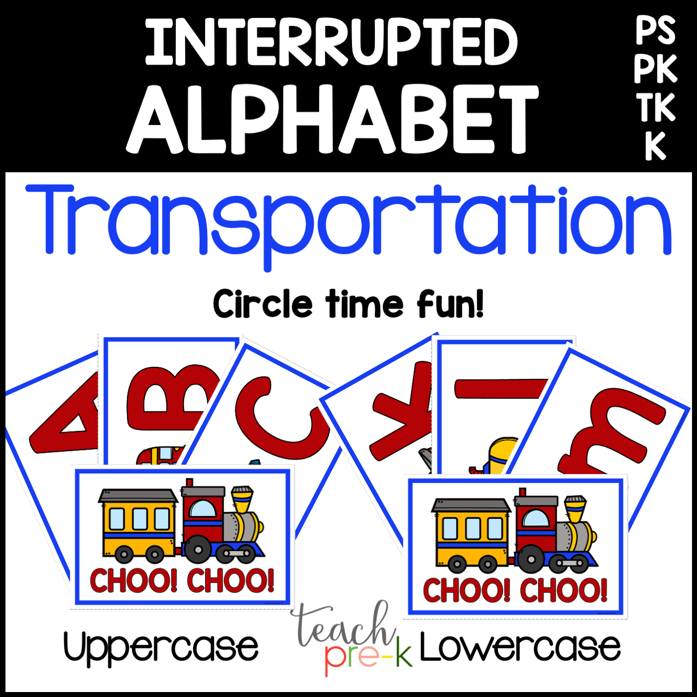 Transportation Interrupted Alphabet