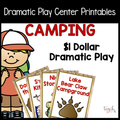 Camping Dramatic Play Set