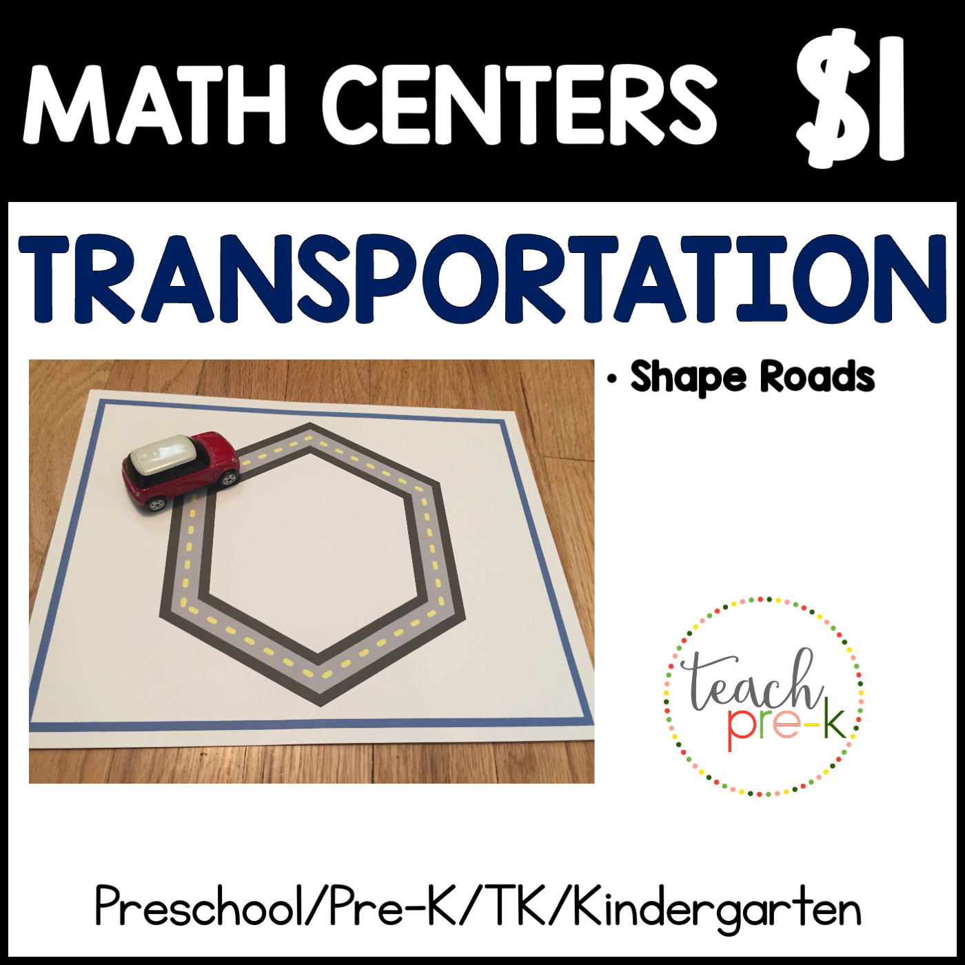 Transportation Math Centers/Drive the Shape Roads