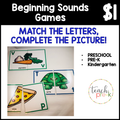 Alphabet Resources/Match the Letters Complete the Pictures